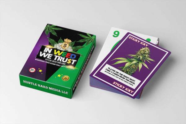 Card Game: In Weed We Trust - Open Deck With Box