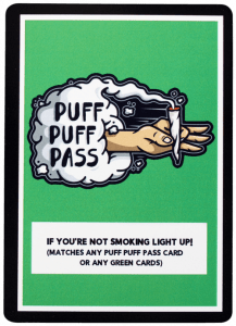 Puff-Puff-Pass Card
