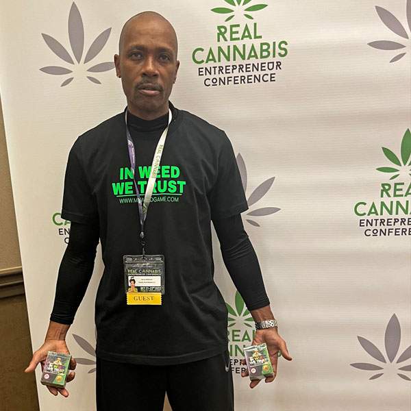 Larry Patterson attending the Real Cannabis Entrepreneur Conference